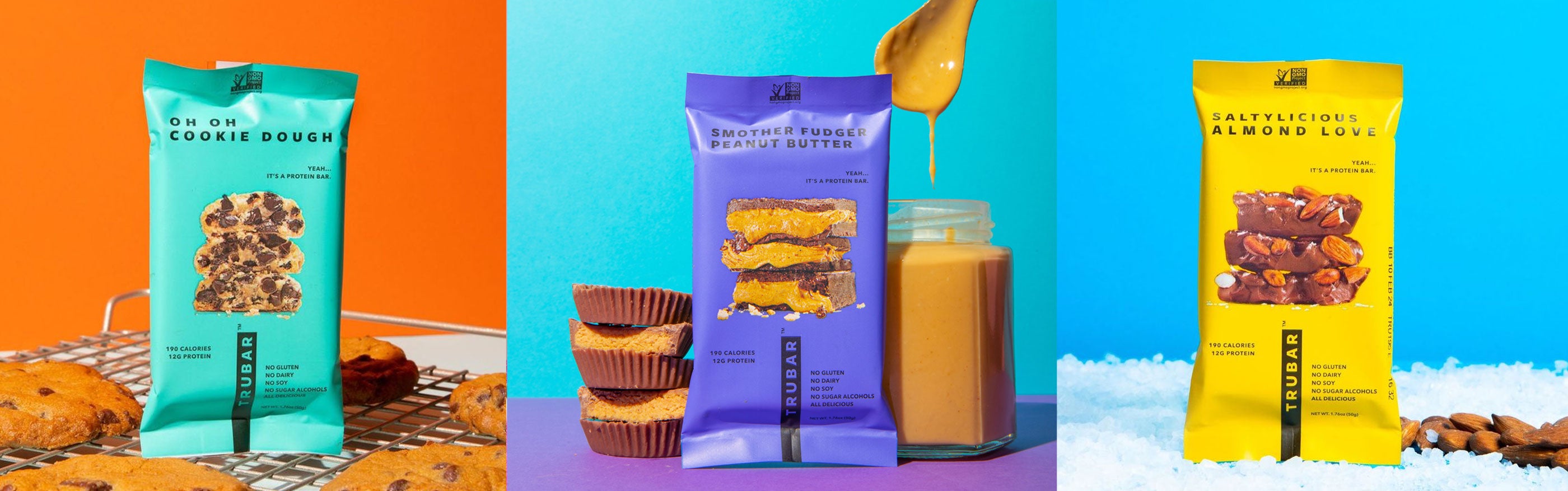 The best tasting (clean) protein & energy bars cover photo collage