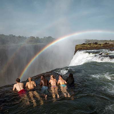 Best spots to visit, sight see and explore in Zambia. cover photo collage
