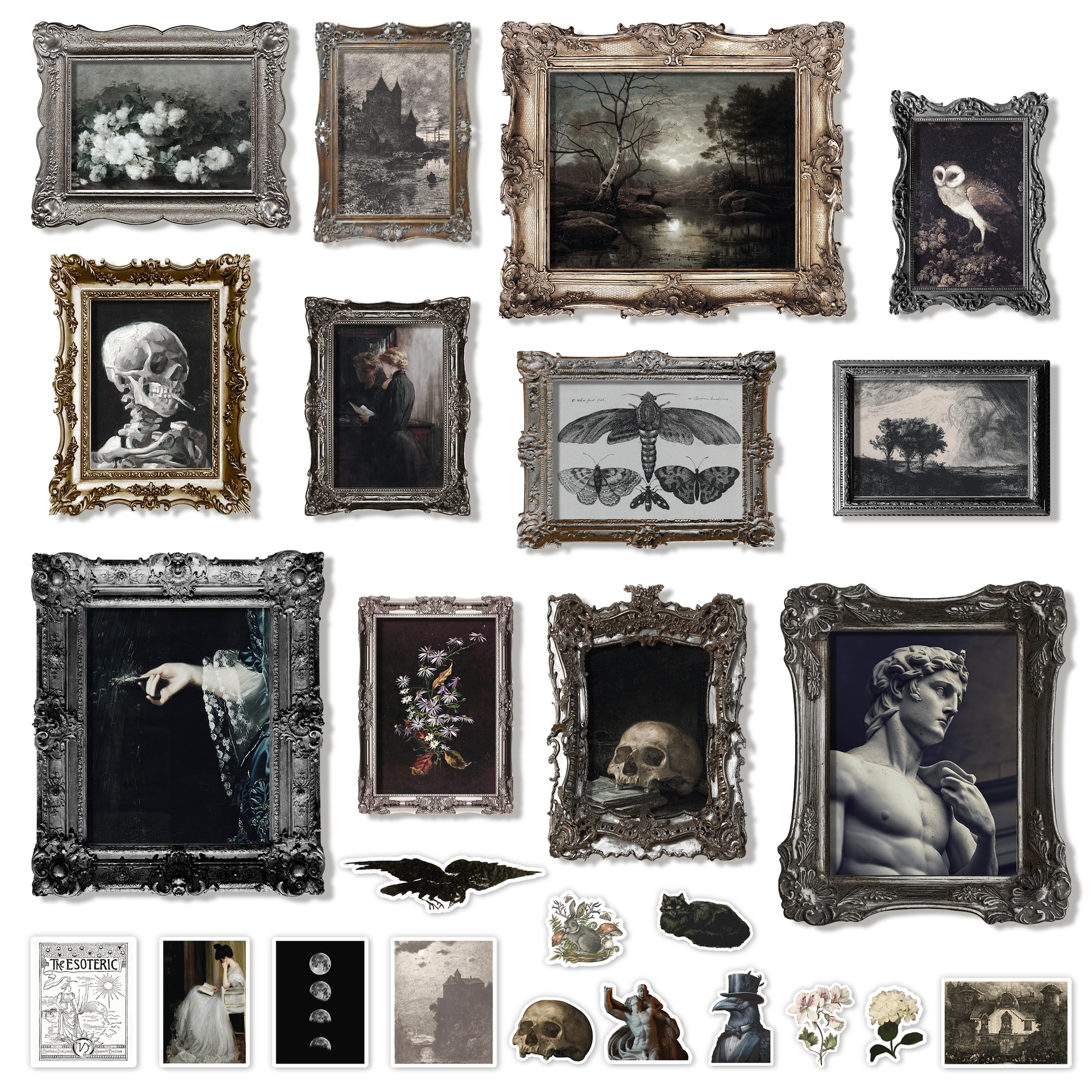 Goth decor cover photo collage