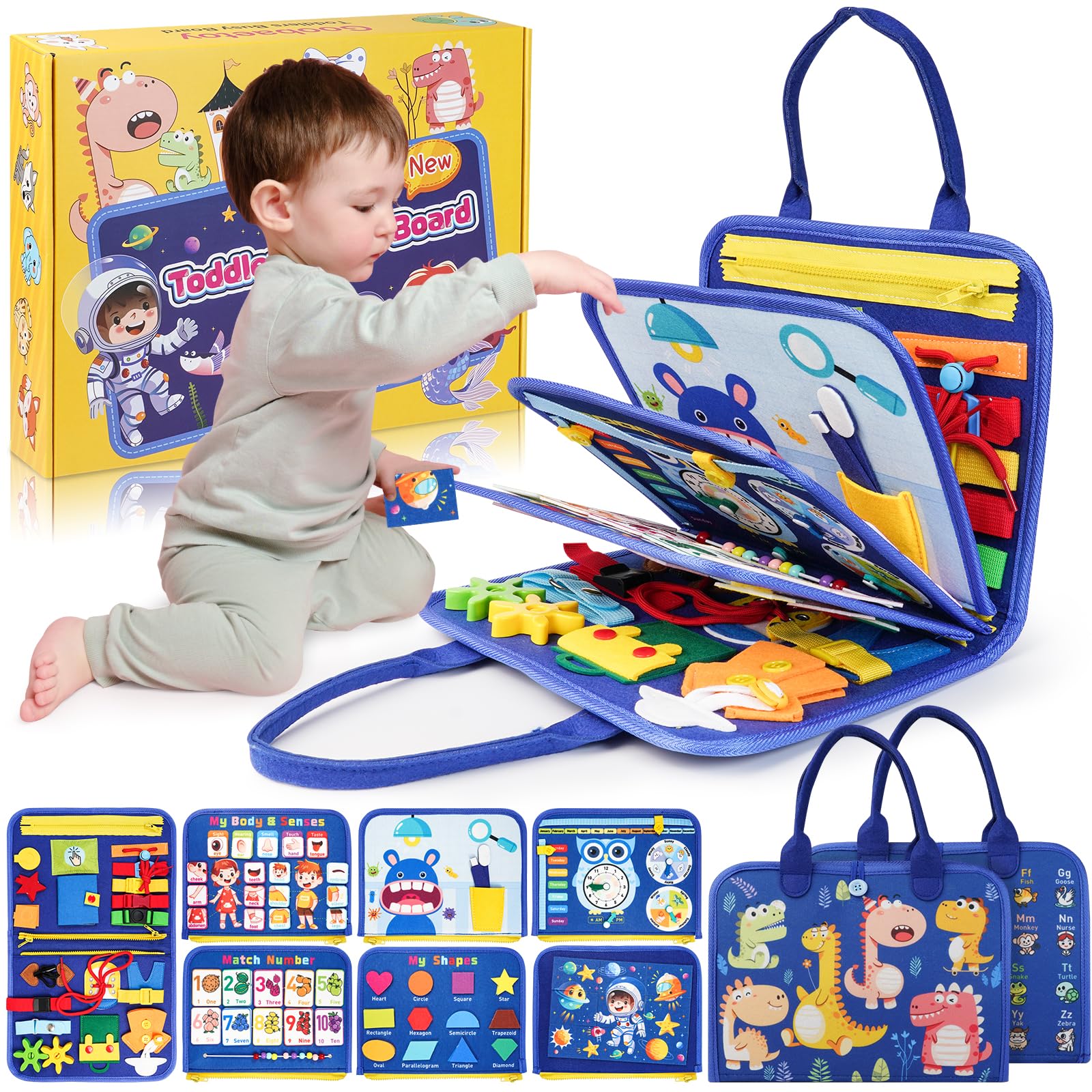 Gift ideas 🎁 : My 14-month-old Boy’s Favorites | Toddler Books, Toys, Sleep+ 😴📕🧸 cover photo collage