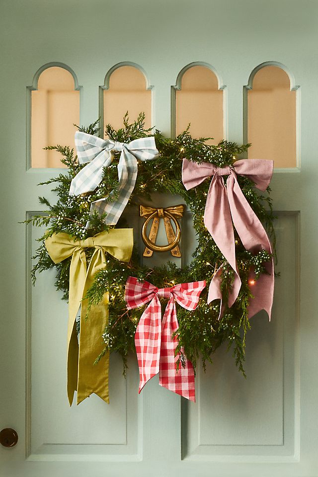 Anthropologie Christmas decor cover photo collage