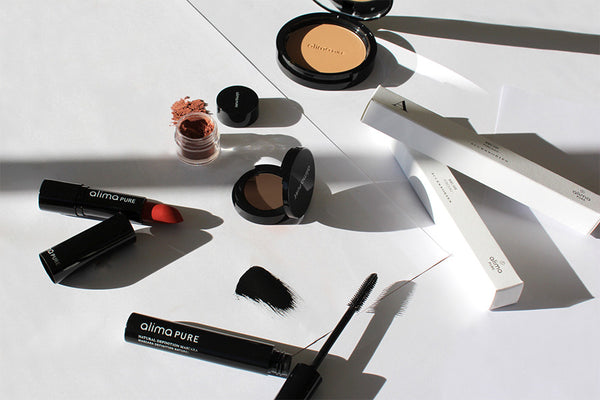 Natural/ Low tox beauty, makeup & skincare cover photo collage