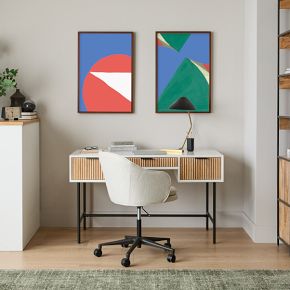 Modern Home Office Desks For Under $500 cover photo collage