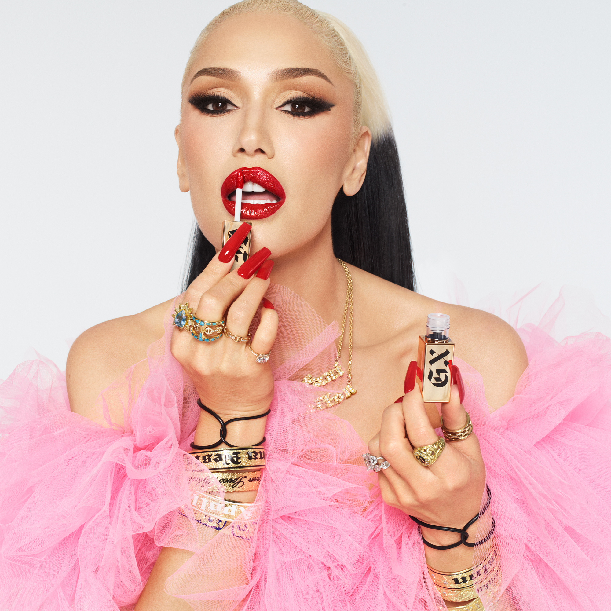 A performer’s Beauty MUST HAVES cover photo collage