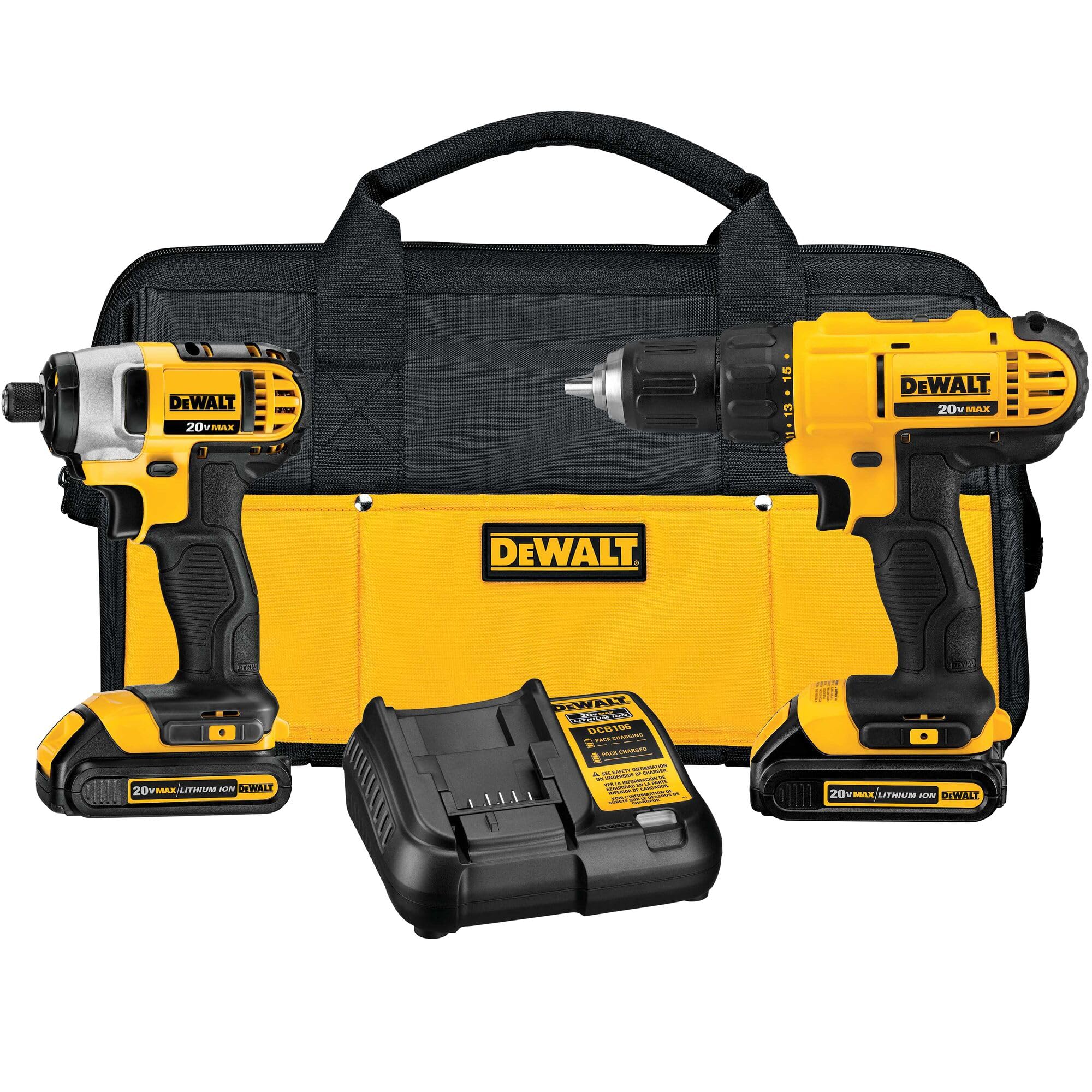 DeWalt Tools for Pros and DIYers cover photo collage