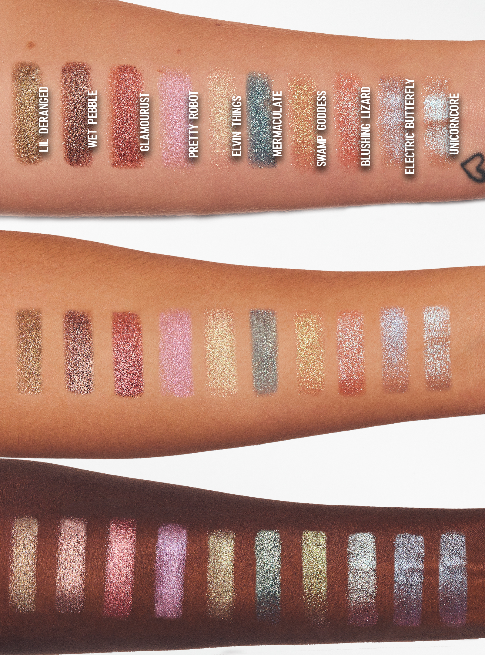 Multichrome beauty essentials cover photo collage