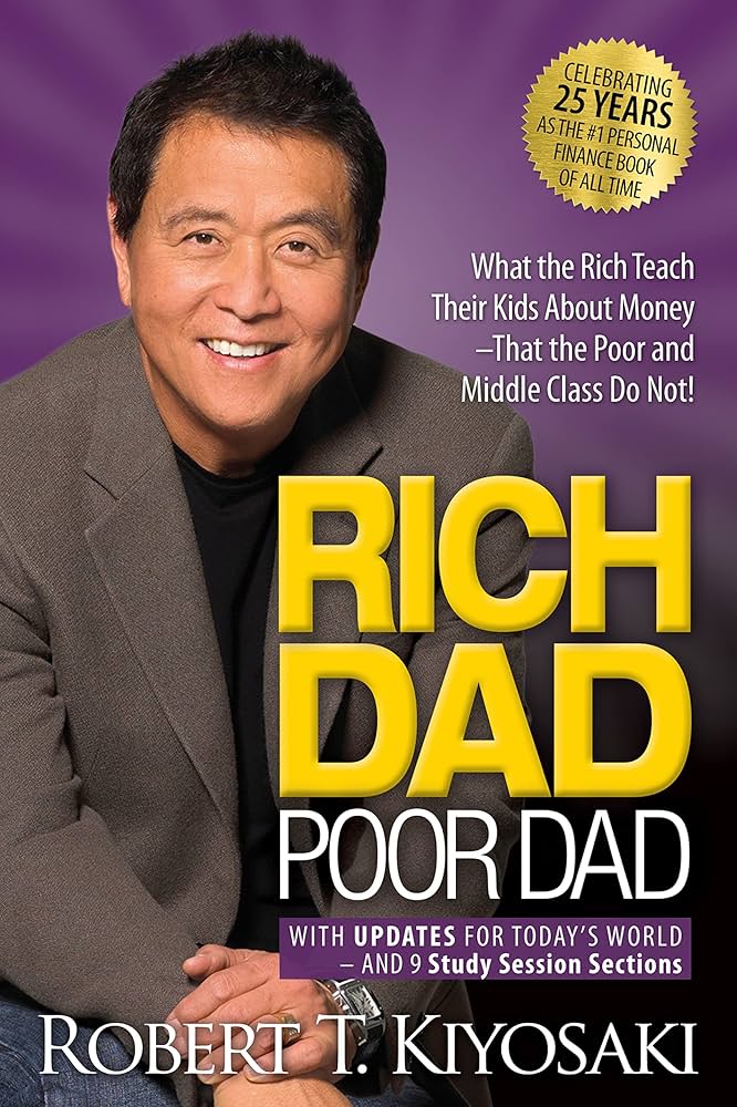 Money Mindset Musts: My Favorite Robert Kiyosaki Books for Financial Freedom cover photo collage