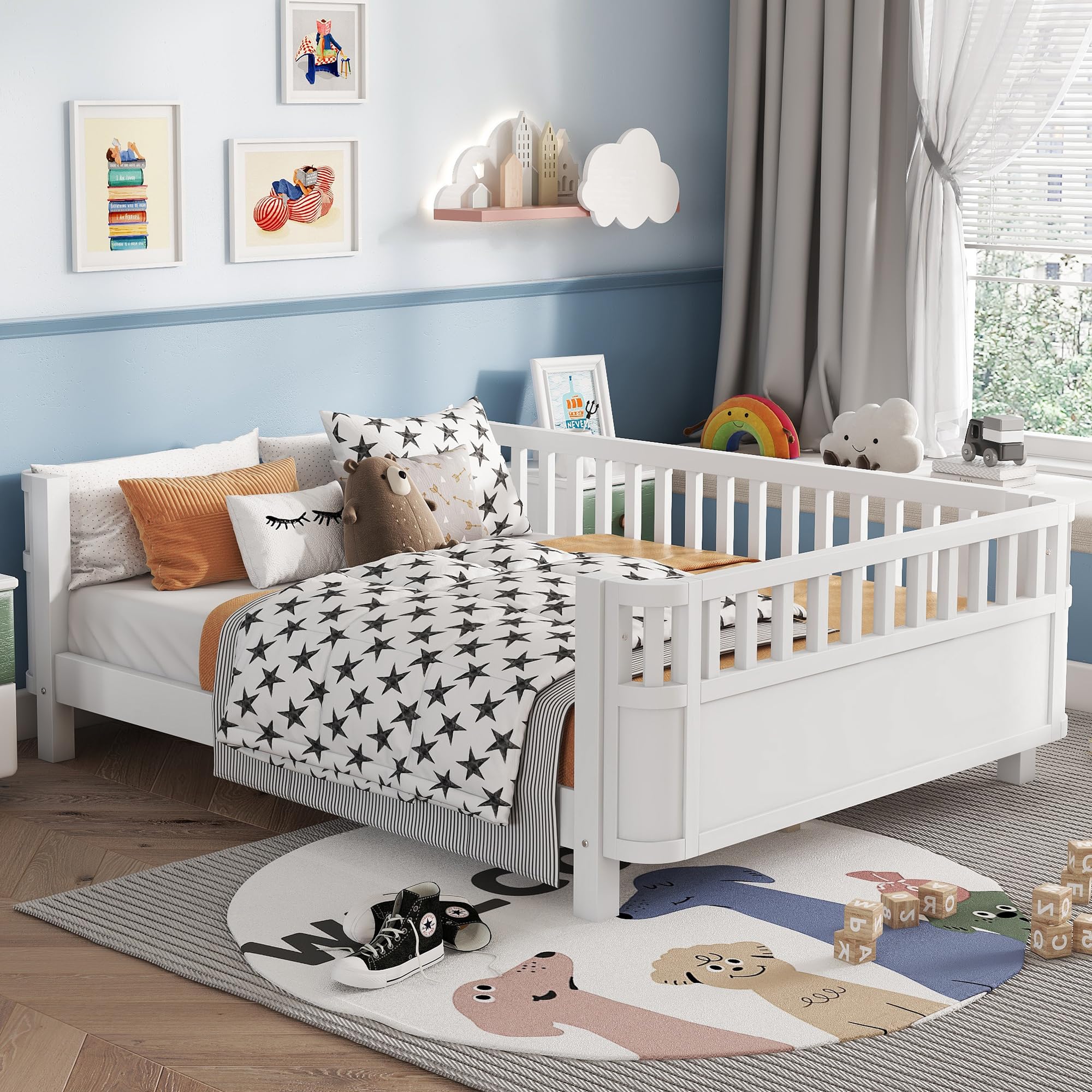 Toddlers Big Girl Room cover photo collage