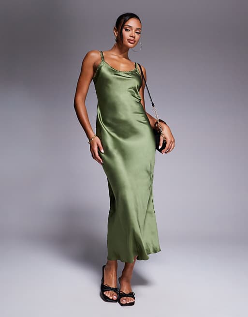 open lace back dress Petal and Pup Women's Jayden Maxi Dress