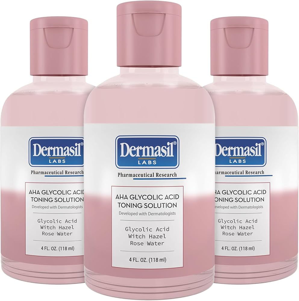 Skincare products cover photo collage