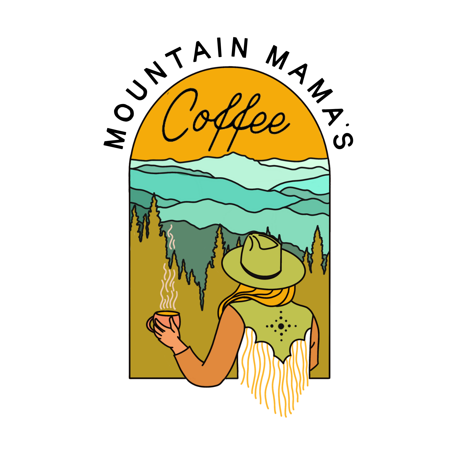 The Mountains Are Calling cover photo collage
