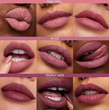 Lip products cover photo collage
