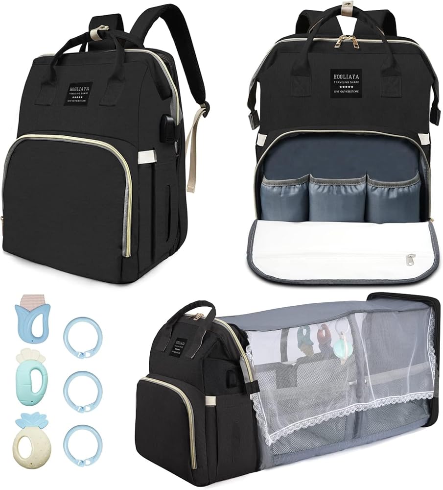 Baby’s hospital bag cover photo collage
