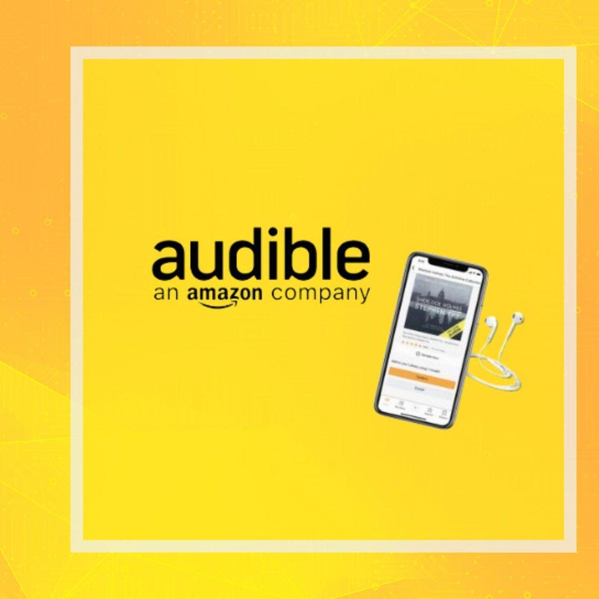 Audible - Best Books! Listen While You Work or Drive cover photo collage