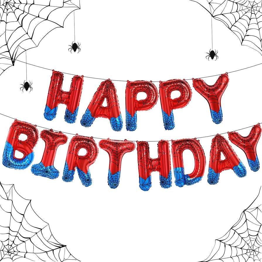 Spider-Man Birthday Party (for a fresh 3 year old) cover photo collage