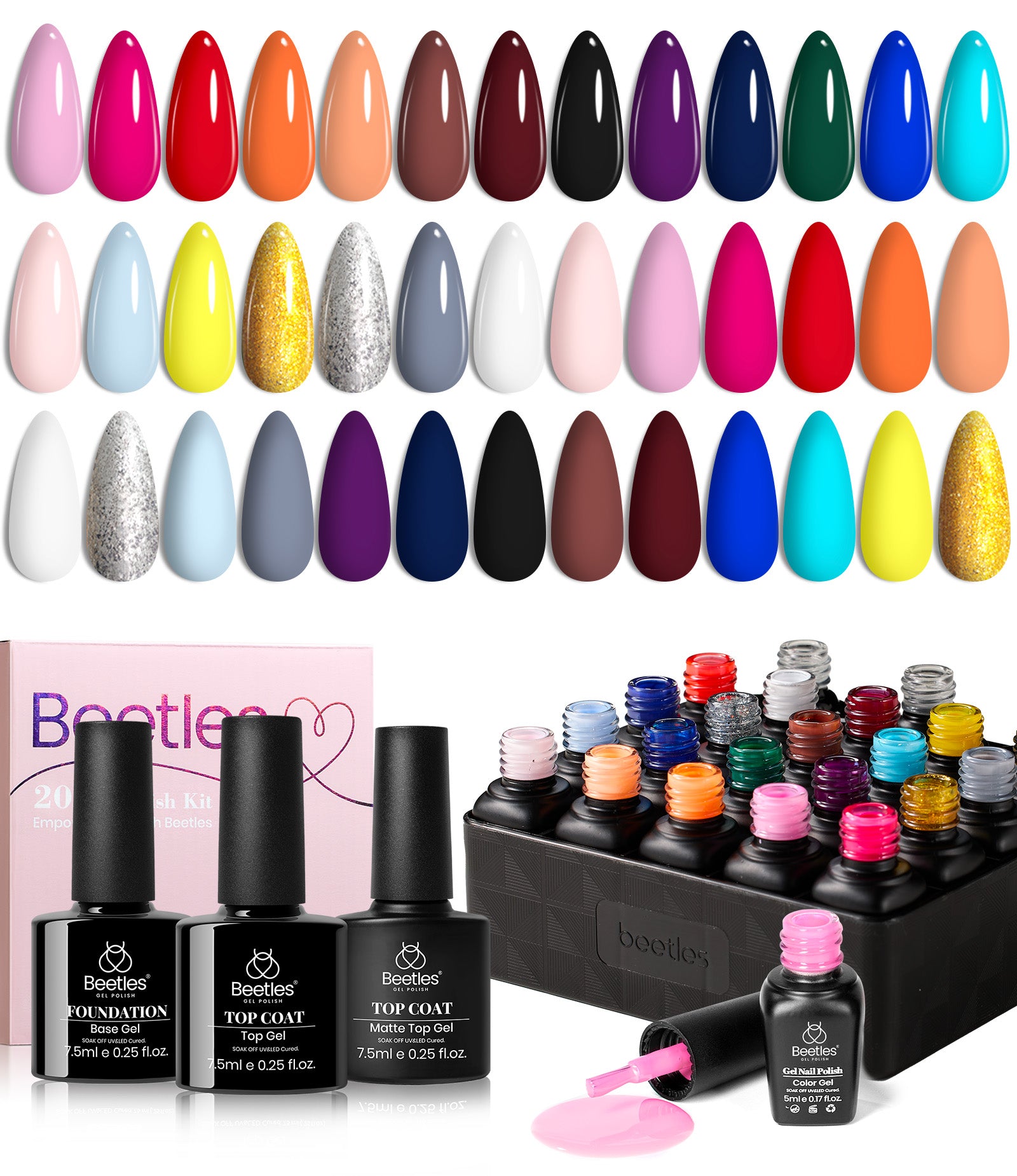 gel x must haves cover photo collage