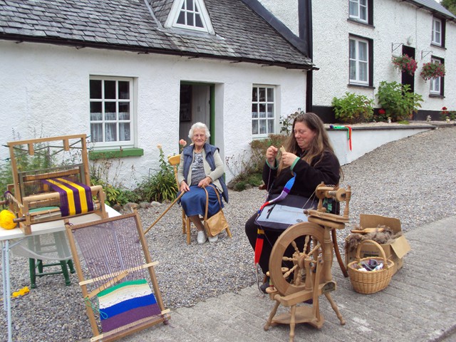 At Home In An Irish Cottage - Embracing Nostalgia & Tradition cover photo collage