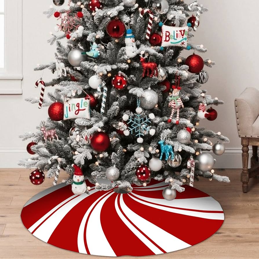 My candy cane Christmas decor cover photo collage