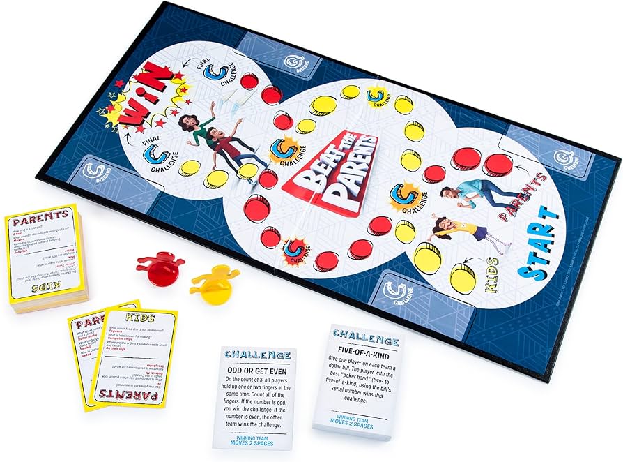 Family Game Night - Let's Play cover photo collage