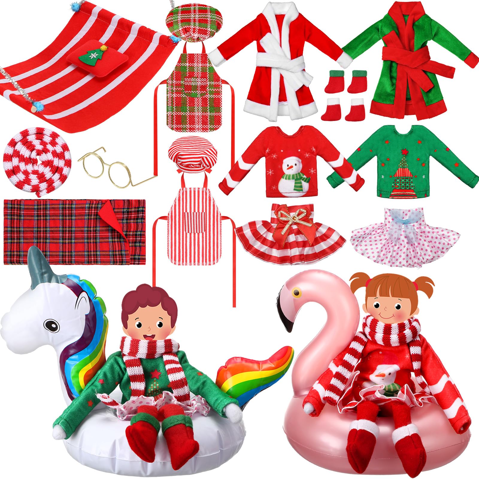 Elf on the Shelf Accessories and Kits cover photo collage
