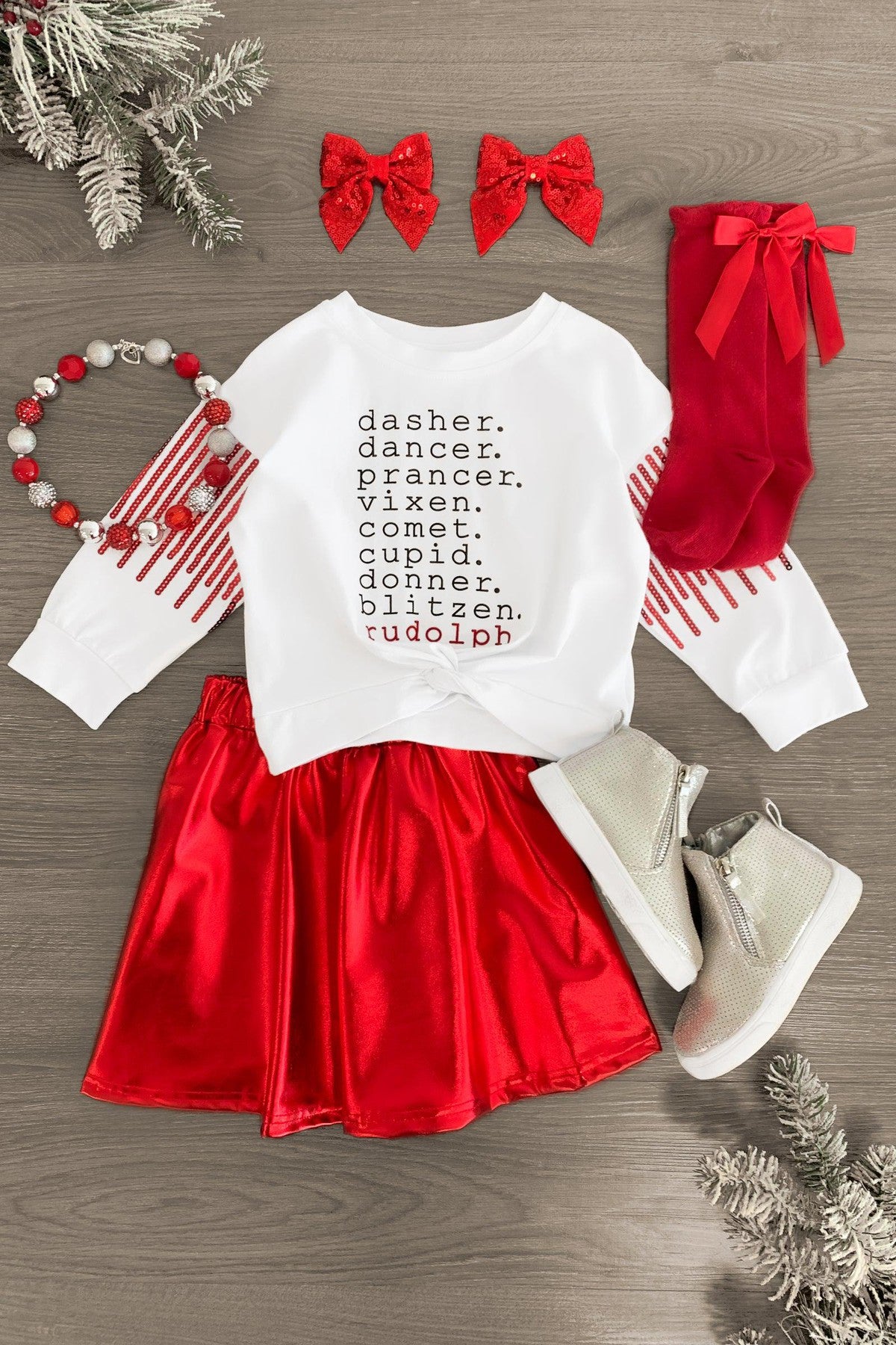 December ideas for toddler girls: Christmas & Christmas Eve Box! cover photo collage