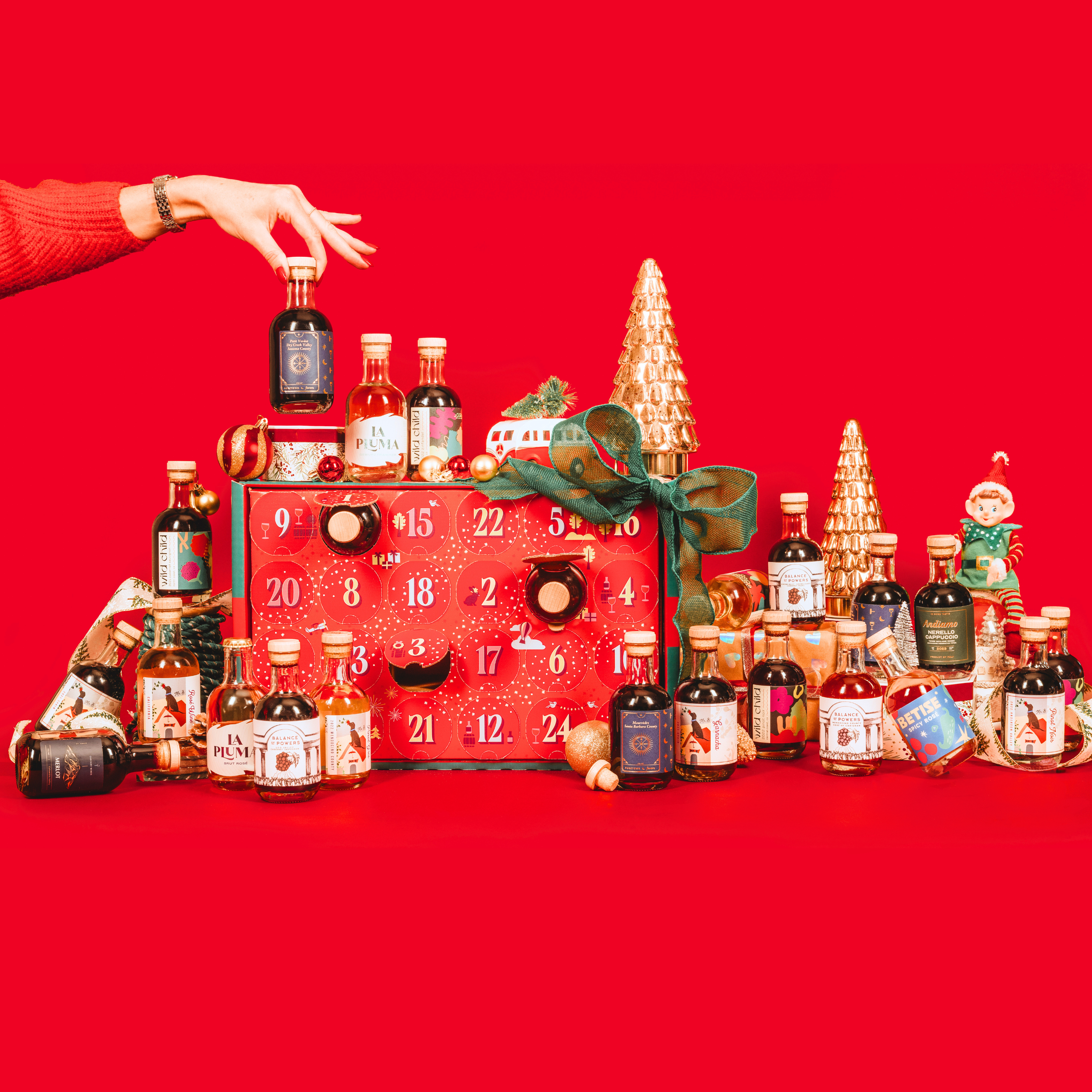 Countdown for Grownups:  The Best Advent Calendars for Adults cover photo collage