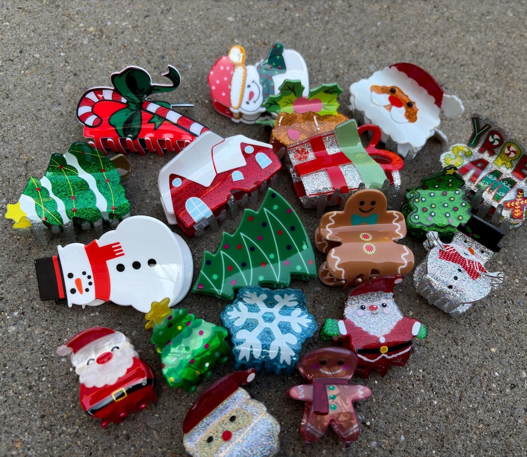 Quirky Claw Clips - Perfect as stocking stuffers! cover photo collage