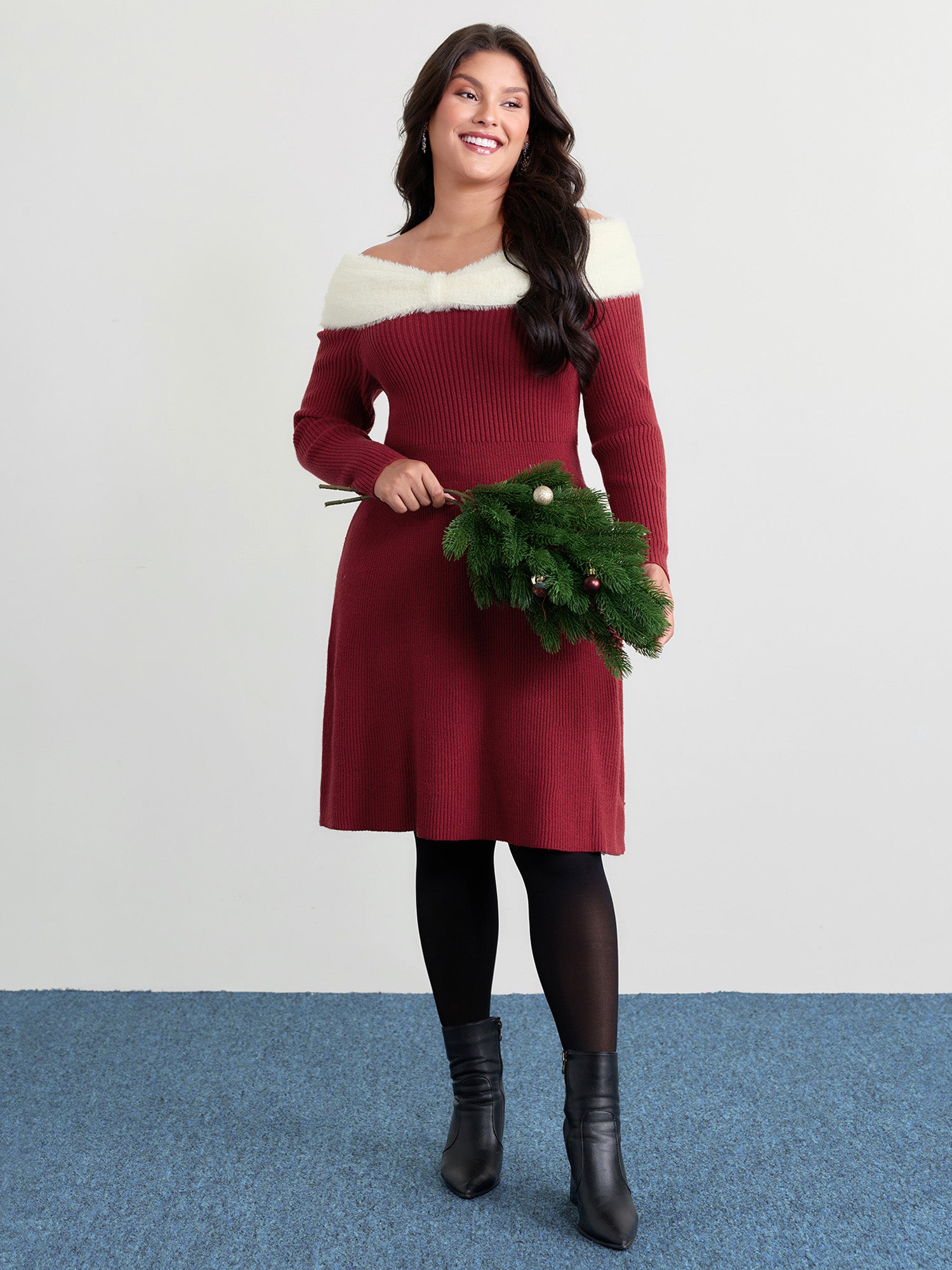 Plus Size Holiday Shopping Guide cover photo collage