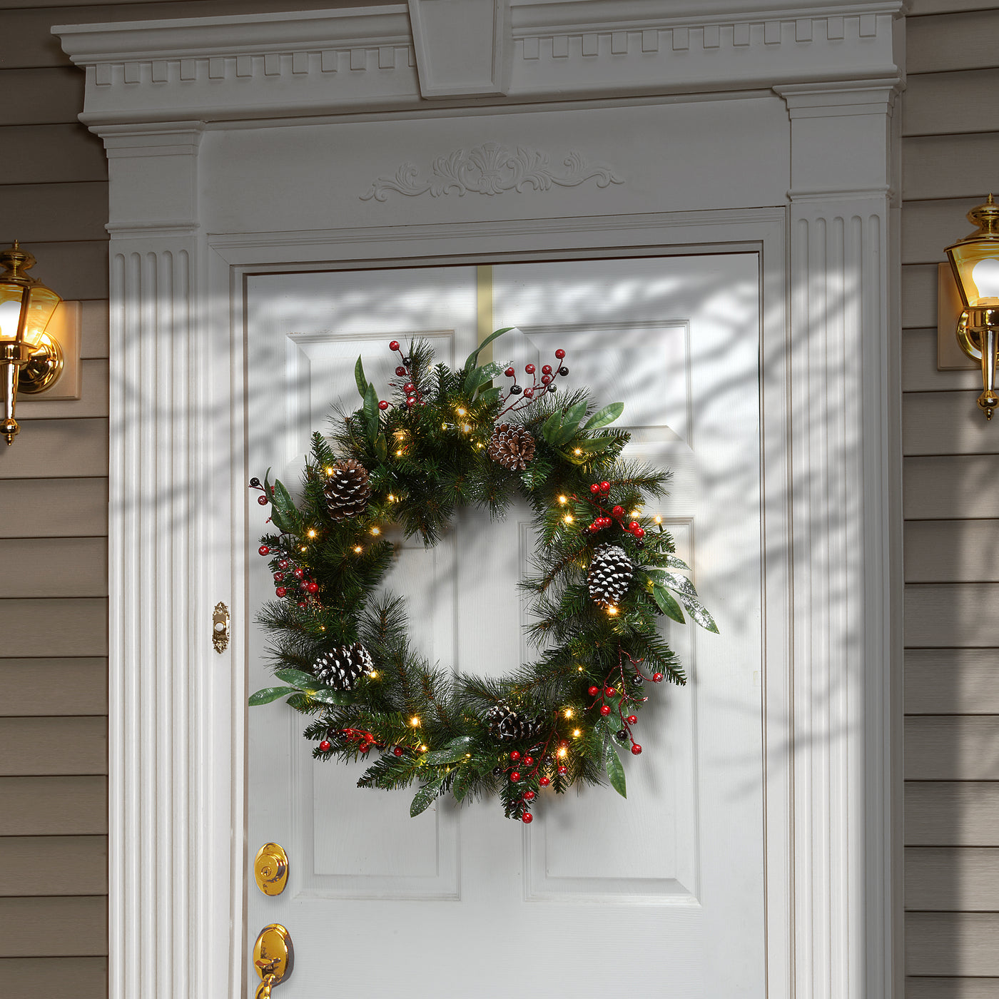 What a Rustic Christmas! cover photo collage