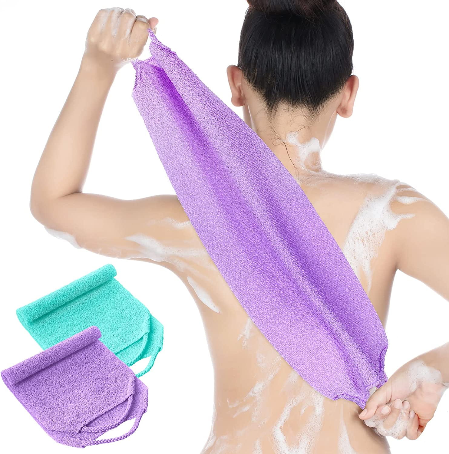 Great Choice - Exfoliating  Scrubber/Washcloth cover photo collage
