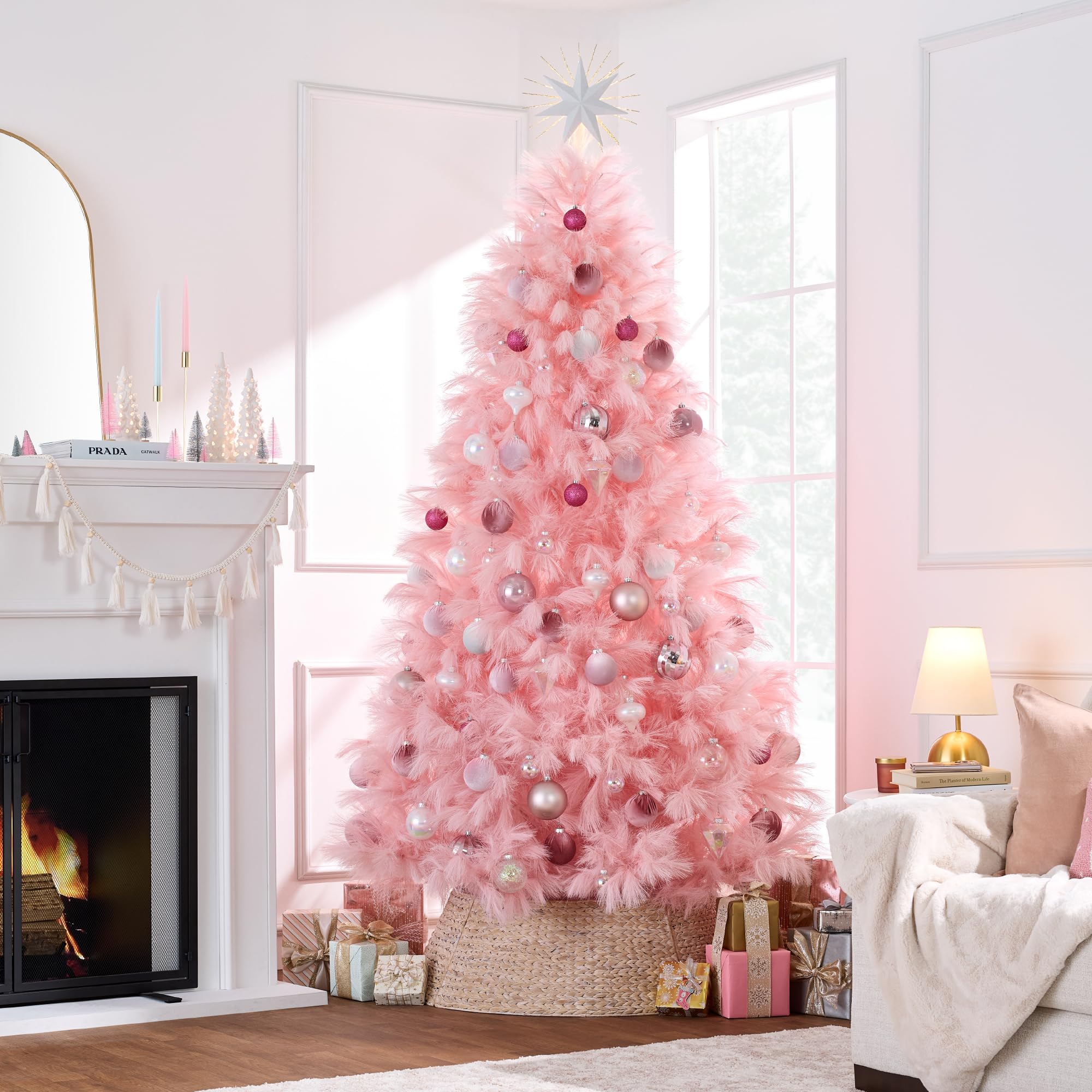 Essential Pink Christmas Decorations for the Girlies cover photo collage