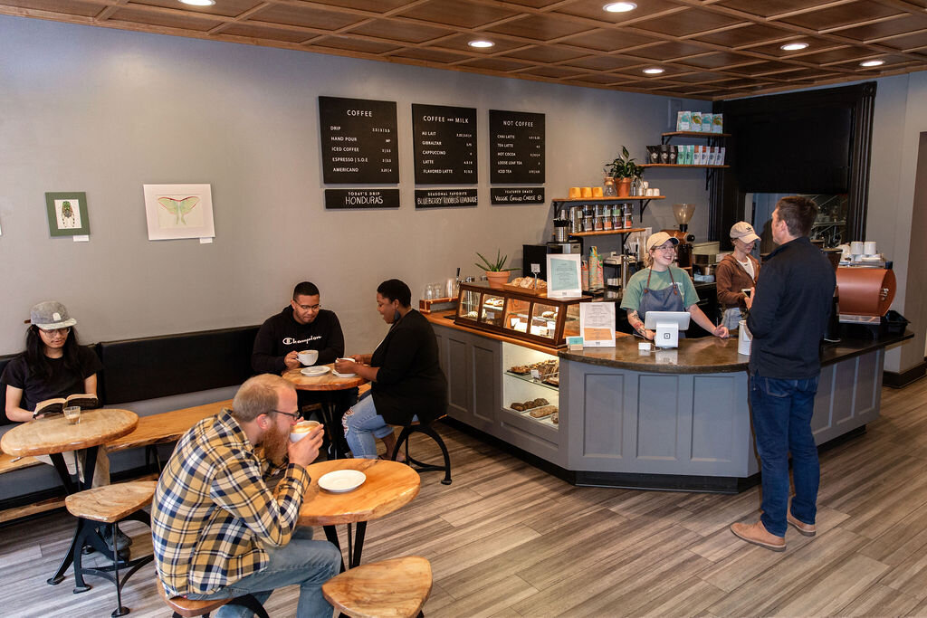local modern farmhouse cafes (berks county area) cover photo collage