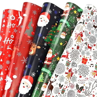 Christmas must have wrapping cover photo collage