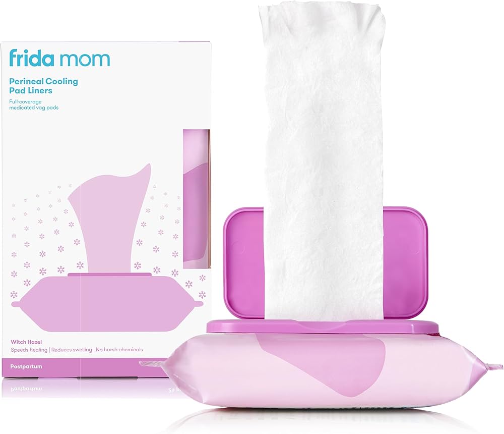 Postpartum Supplies I will be using as a SECOND TIME MOM cover photo collage