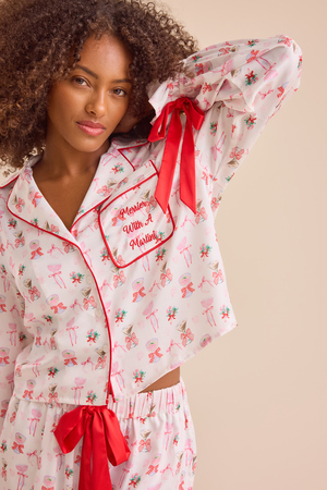 girlie Christmas PJ’s🎀 cover photo collage