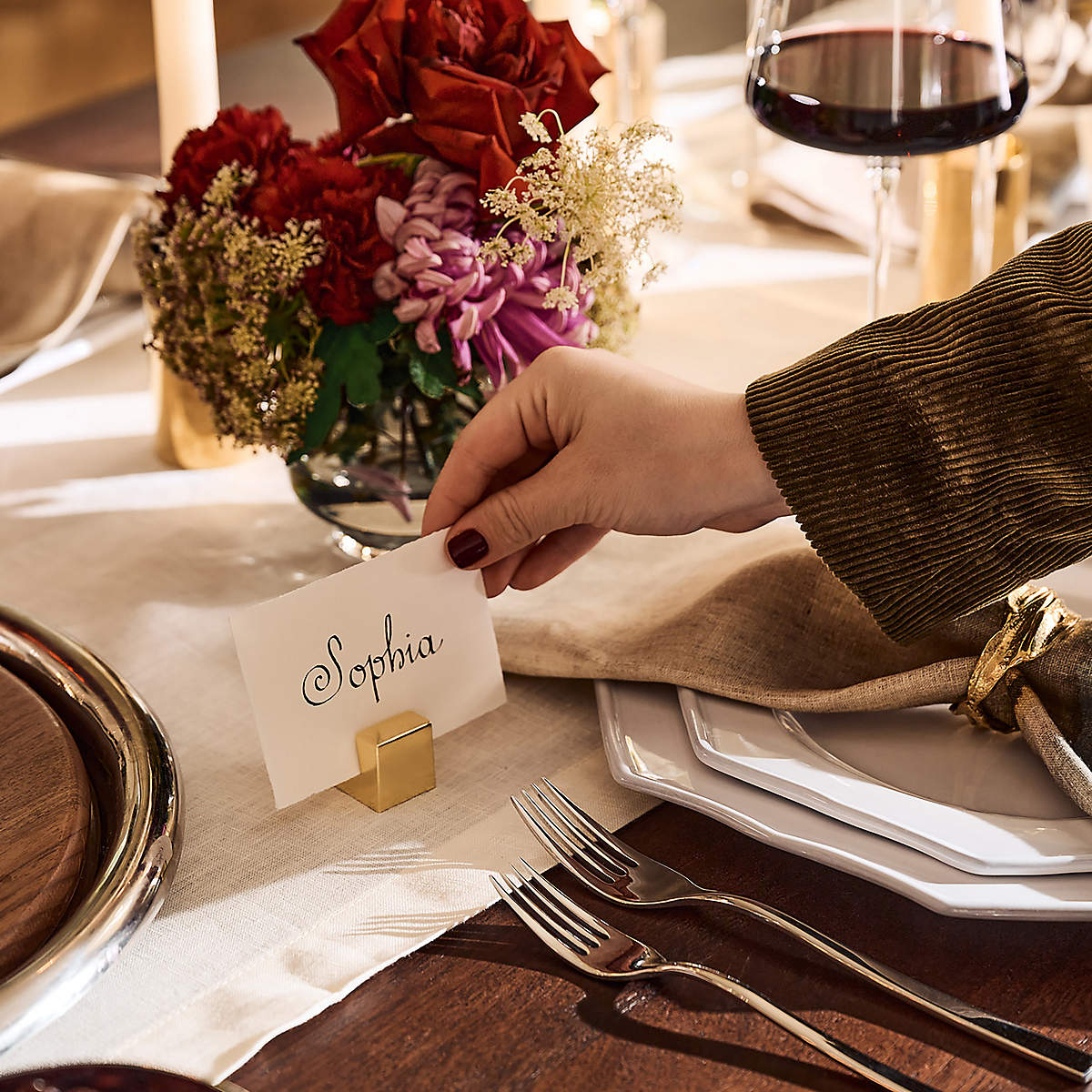 Setting the Thanksgiving Table cover photo collage
