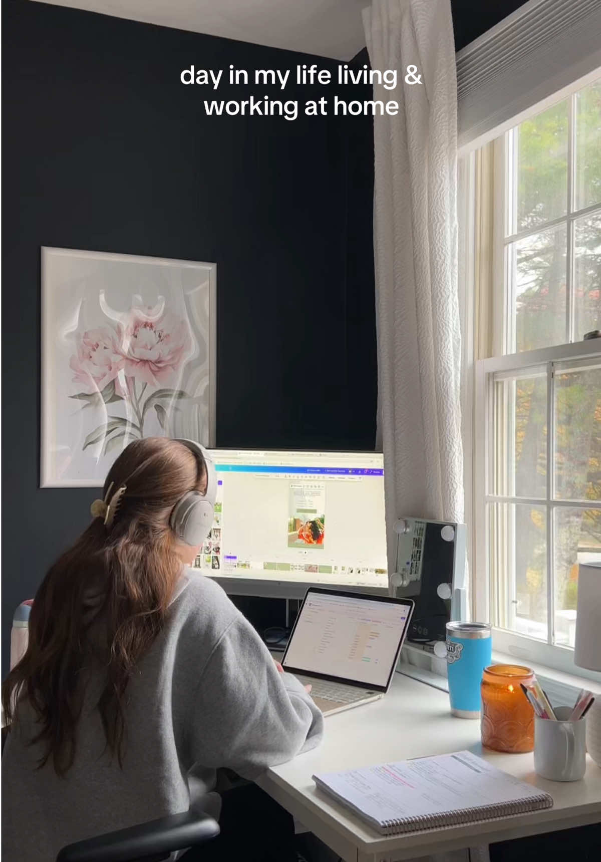 Days in my Life: 23-year-old, living at home, working, working out, and content creation cover photo collage