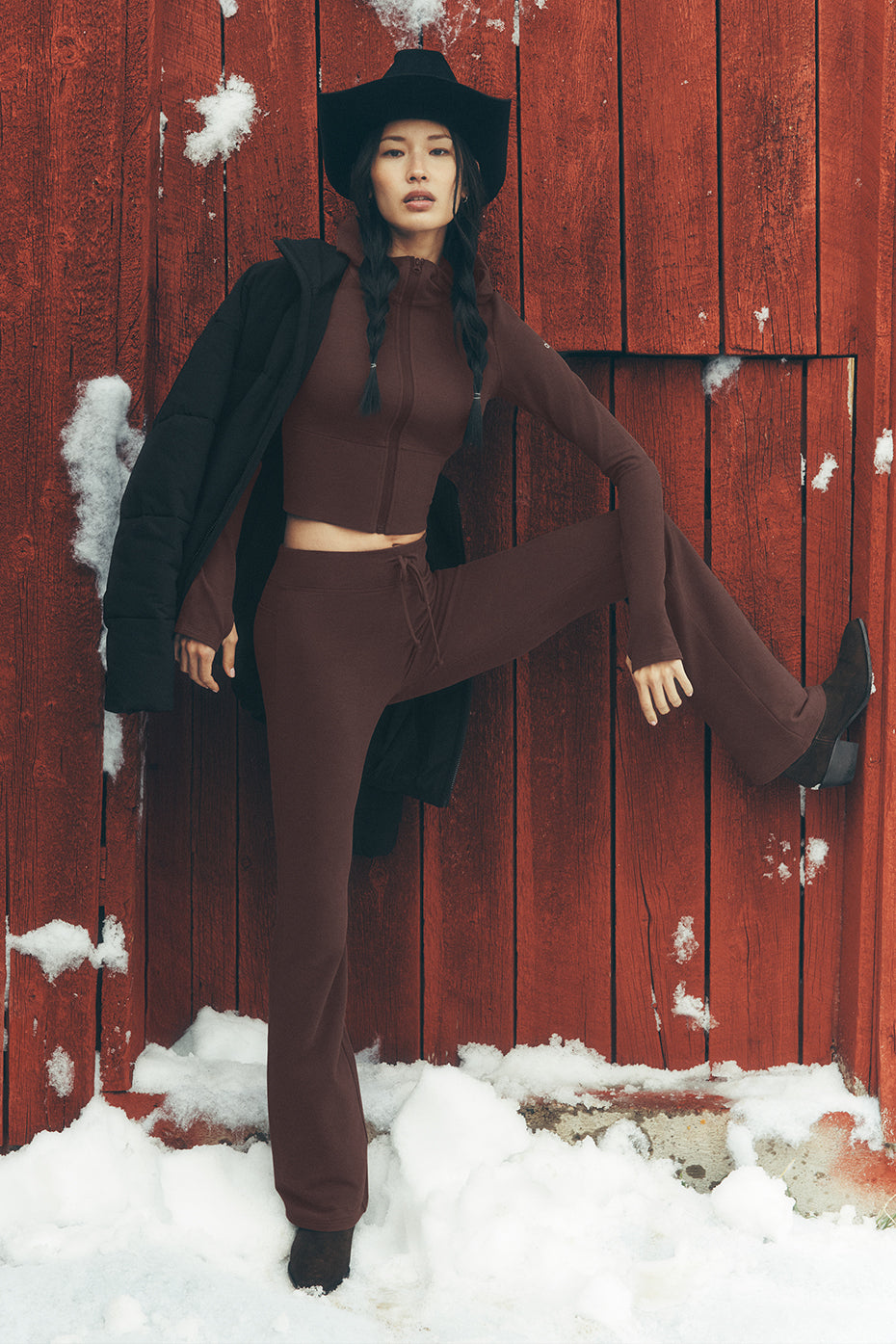 ALO perfect cozy luxe fall look🍂🍫☕