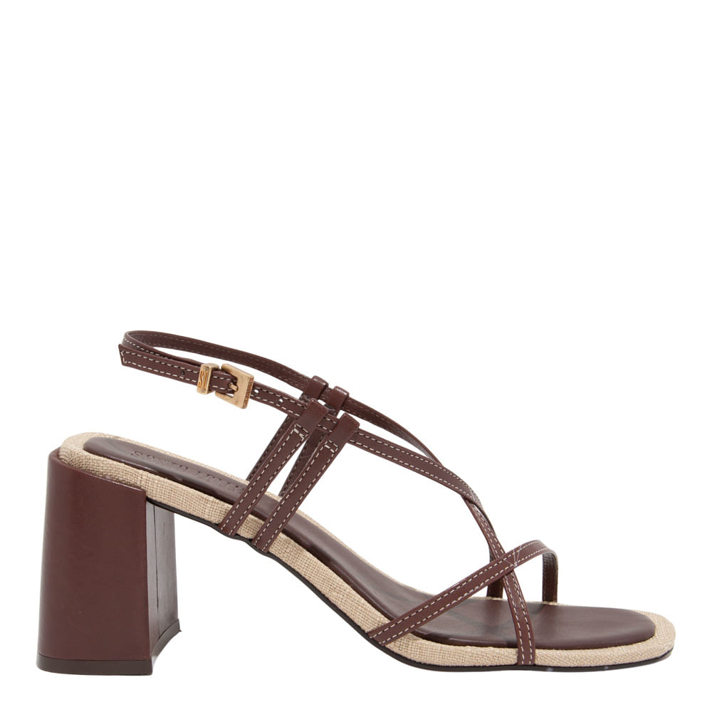 Leather Strappy Sandals