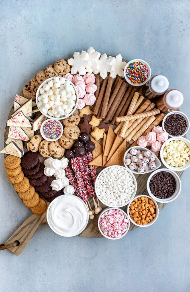 Christmas menu RECIPES cover photo collage