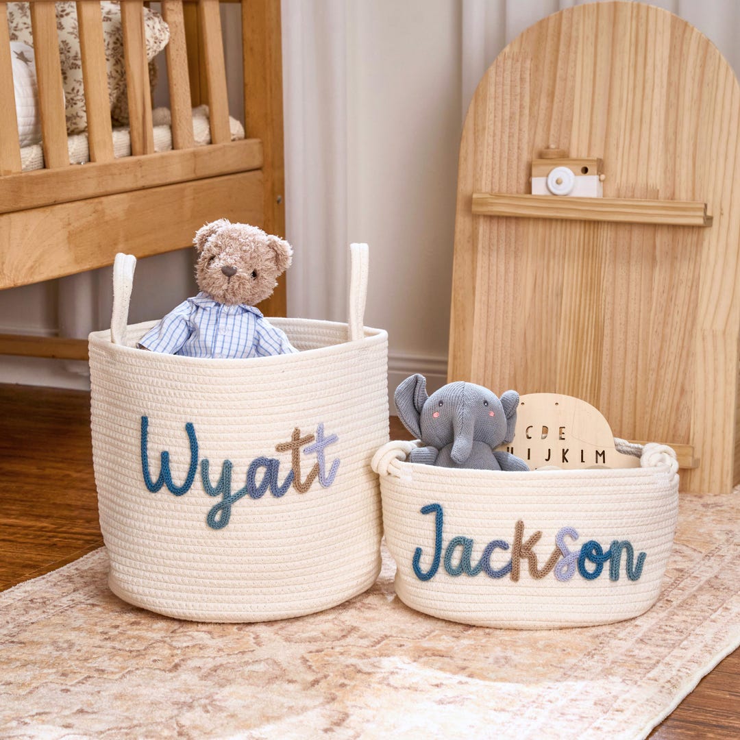 Nursery decorating and personalization cover photo collage