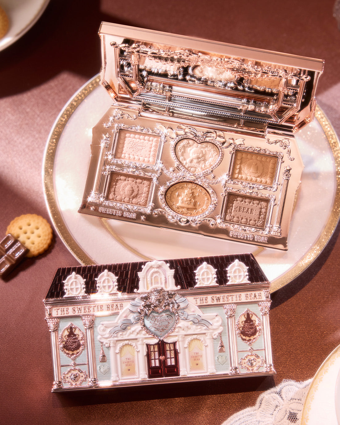 Rococo and Whimsical Inspired Beauty Products cover photo collage