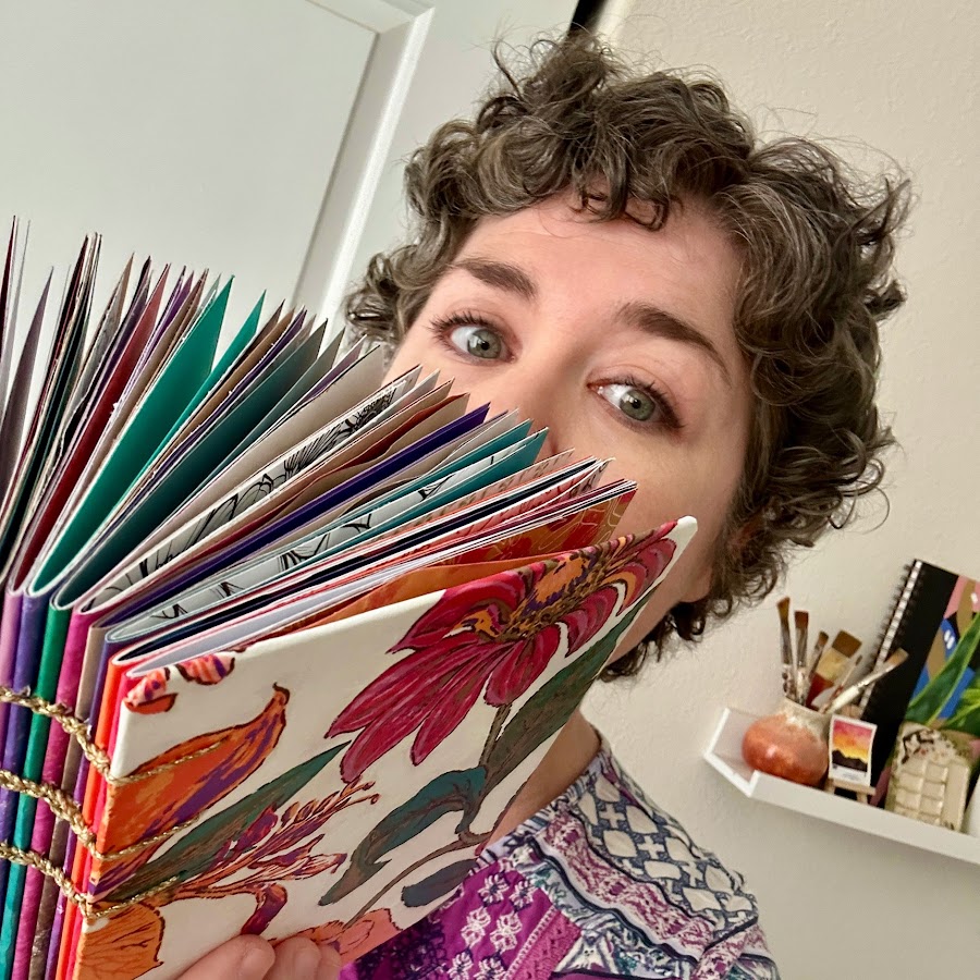 Bookbinding is a Happy Place cover photo collage