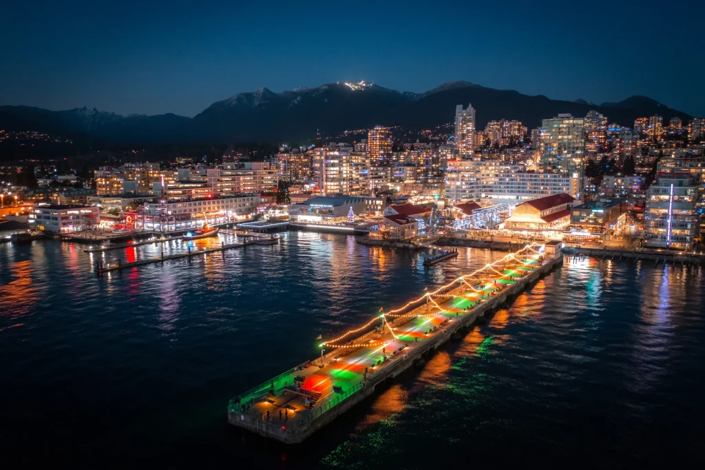 Christmas in Vancouver Guide cover photo collage