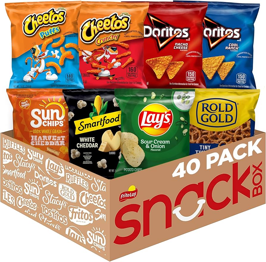 Fav Snacks & drinks cover photo collage