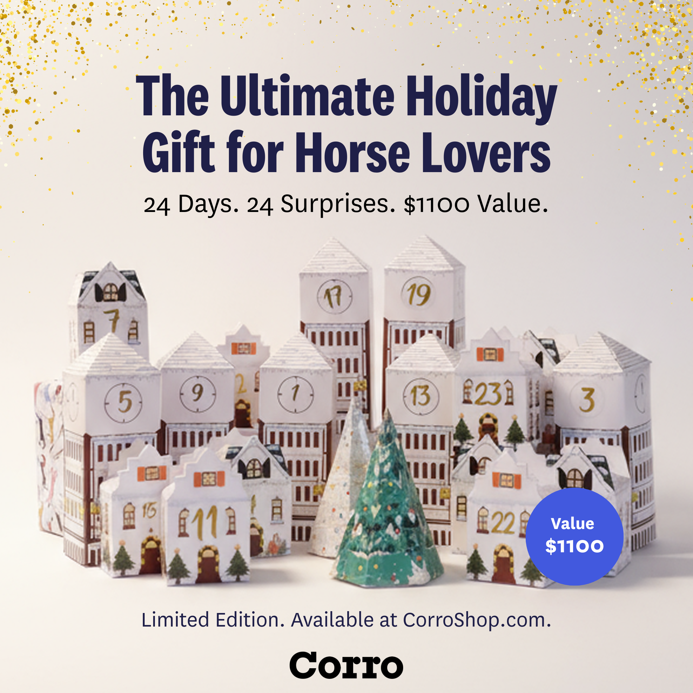 Horse-Themed Advent Calendars cover photo collage
