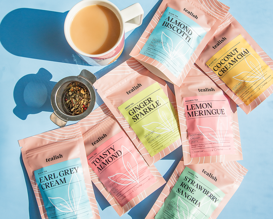 Tea Time Must Haves ☕️ cover photo collage