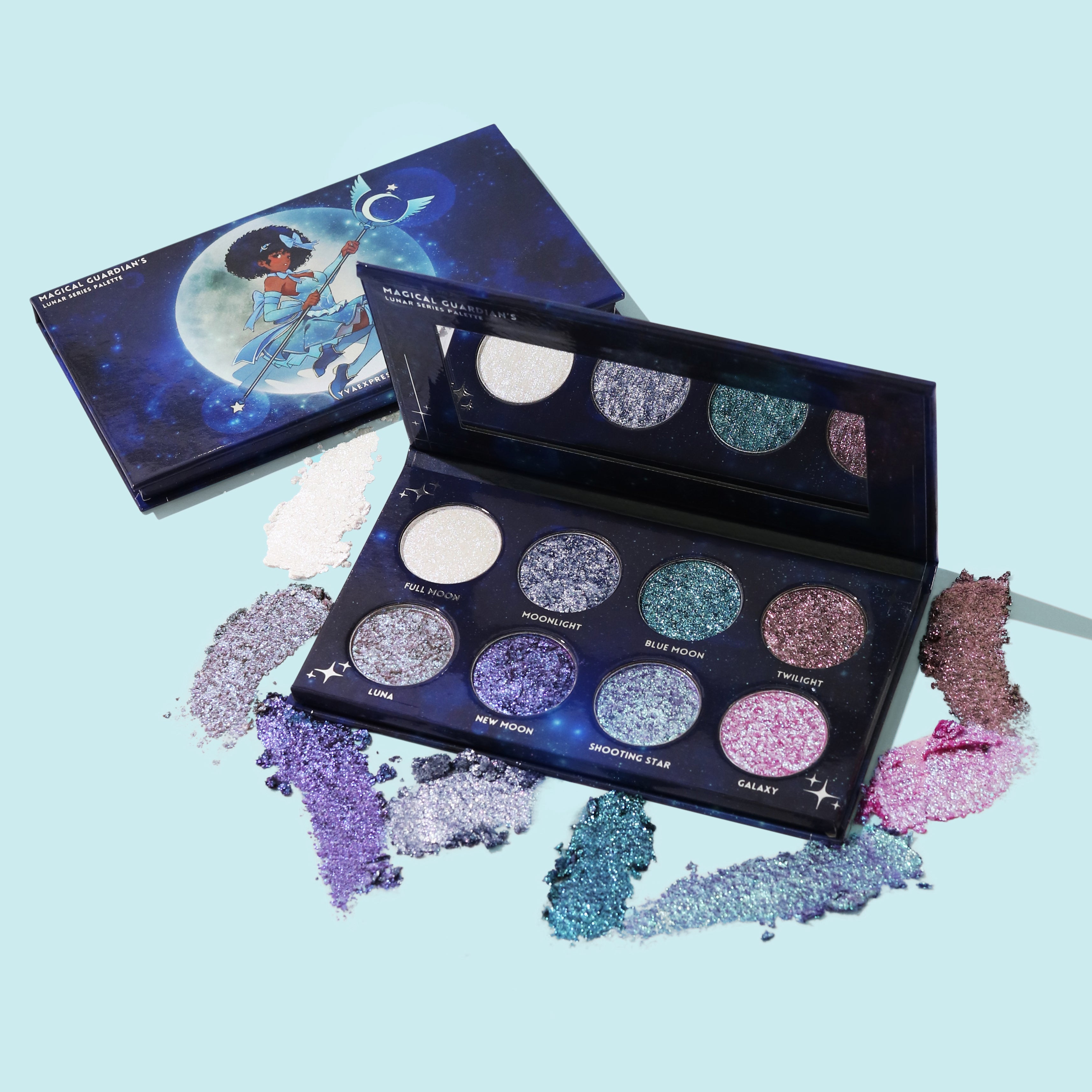 the only liquid shadows & glitter that matter🖤 cover photo collage