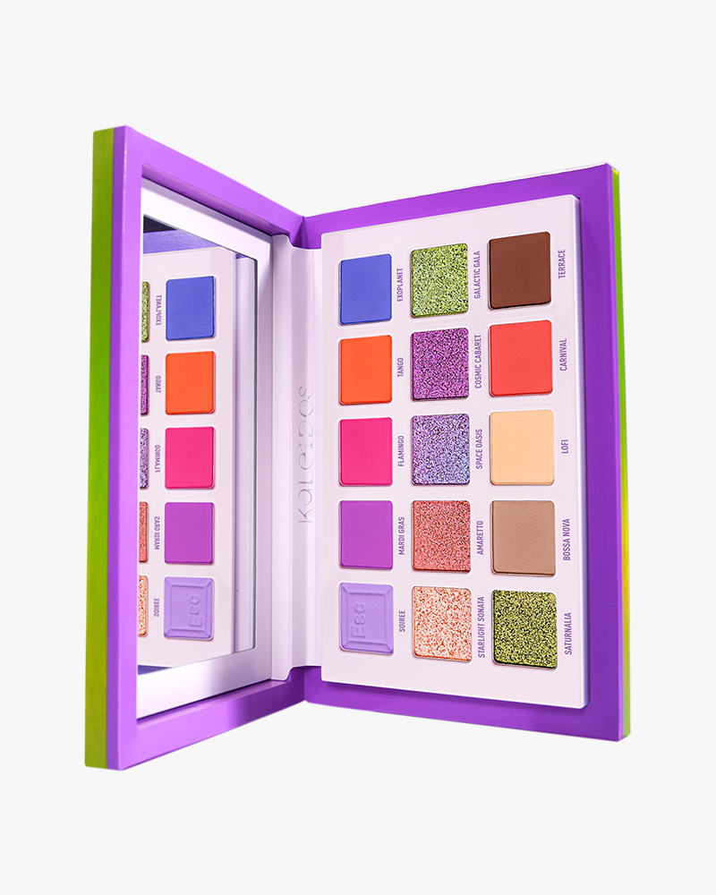eyeshadow palettes 🖤 cover photo collage
