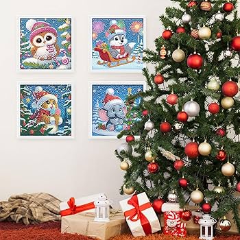 Kids Christmas magic cover photo collage